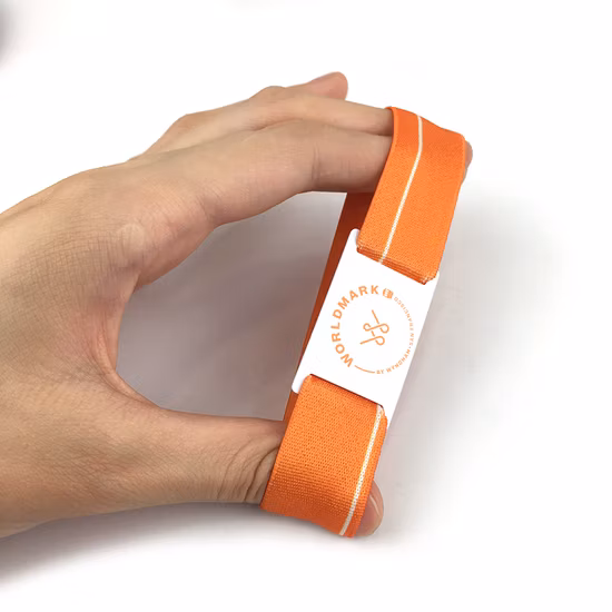 NFC-браслет Эластичный тканевый тканый индивидуальный эластичный RFID-браслет для больниц, отелей и мероприятий