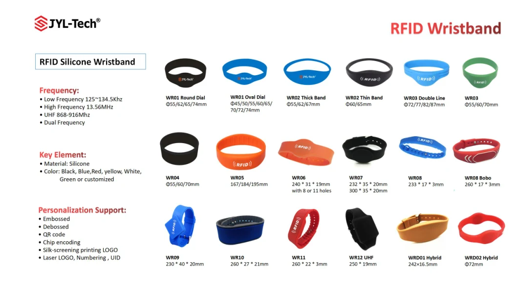 Programmable Waterproof Cheap Price Swimming Pool SPA RFID Silicone Wristband