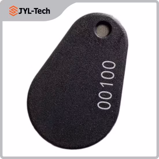 Overmoulded 13.56MHz DESFire EV1 2K/4K/8K Pear RFID Keyfob