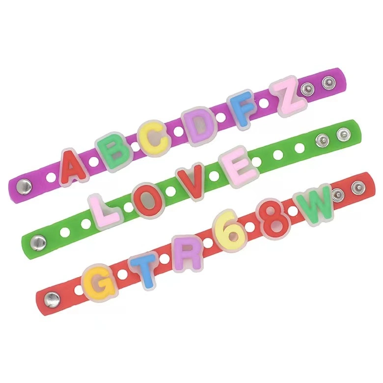 OEM Factory Silicone Wristband PVC Slap Rubber Gifts Promotional Wristband