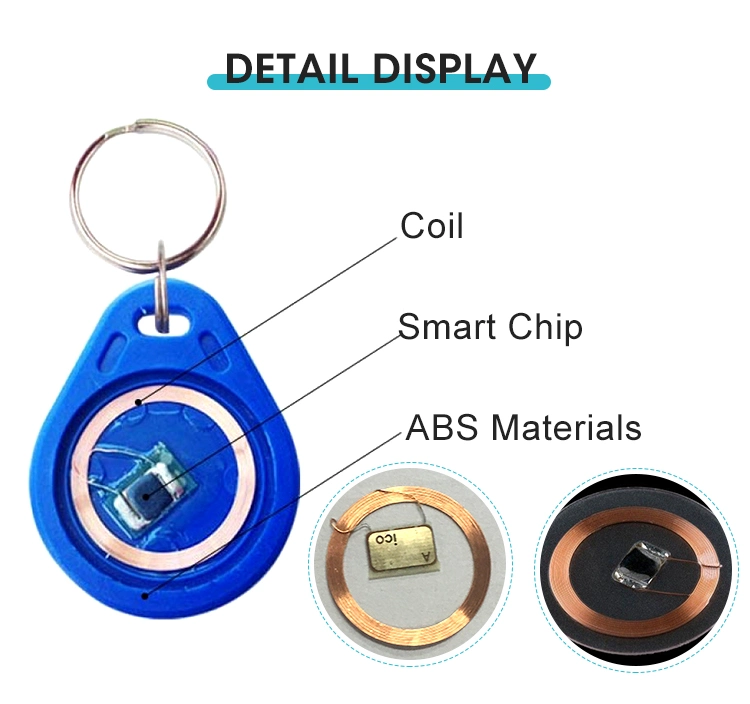 Hot Sale ABS Waterproof 125 kHz NFC RFID Keyfob