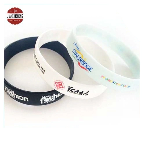 Custom Sport Rubber Silicone Bracelet RFID Embossed Silicon Wristband