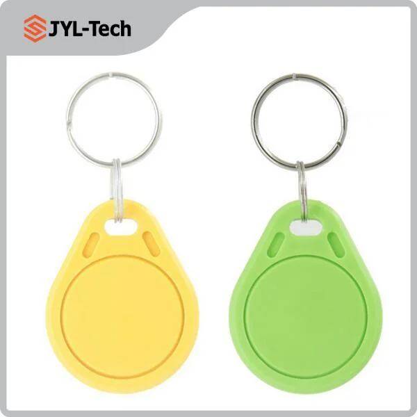 Waterproof Colorful ABS 125kHz T5577 Chip RFID Keyfob for Door Access Control