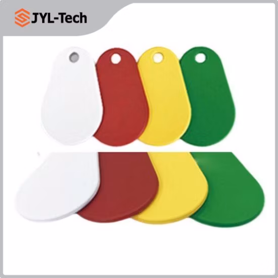 Overmoulded 13.56MHz DESFire EV1 2K/4K/8K Pear RFID Keyfob