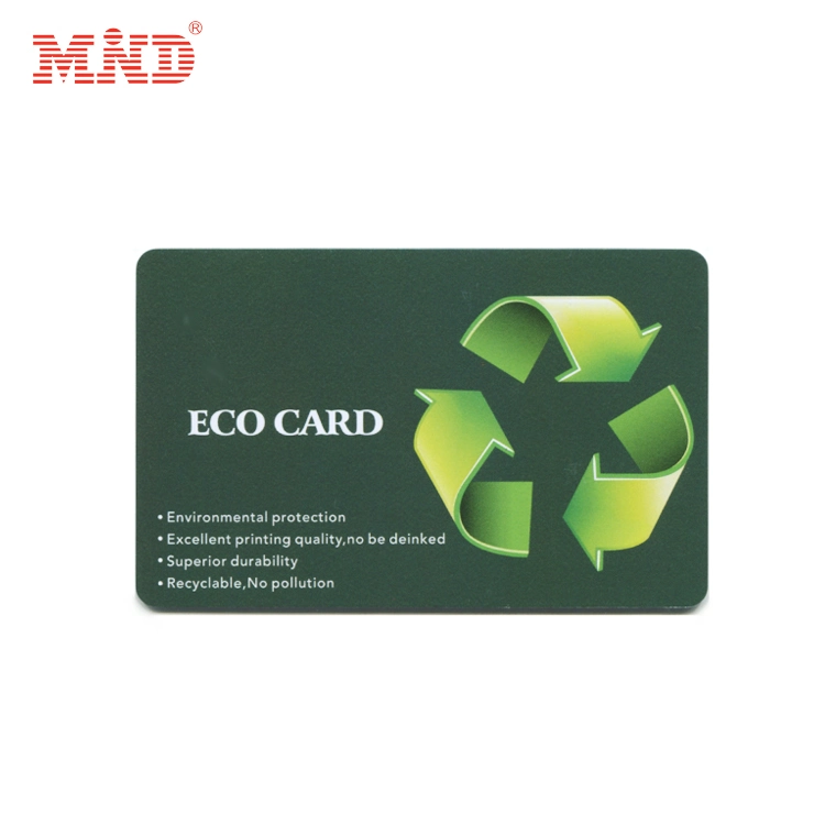 Eco Friendly Recycled PVC Smart RFID Hotel Key Card