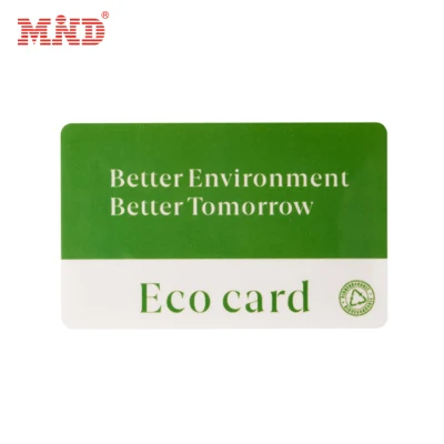  Экологически чистая RFID-карта-ключ от отеля из бамбукового дерева.  Экологичная бамбуковая карта RFID NFC с QR-кодом